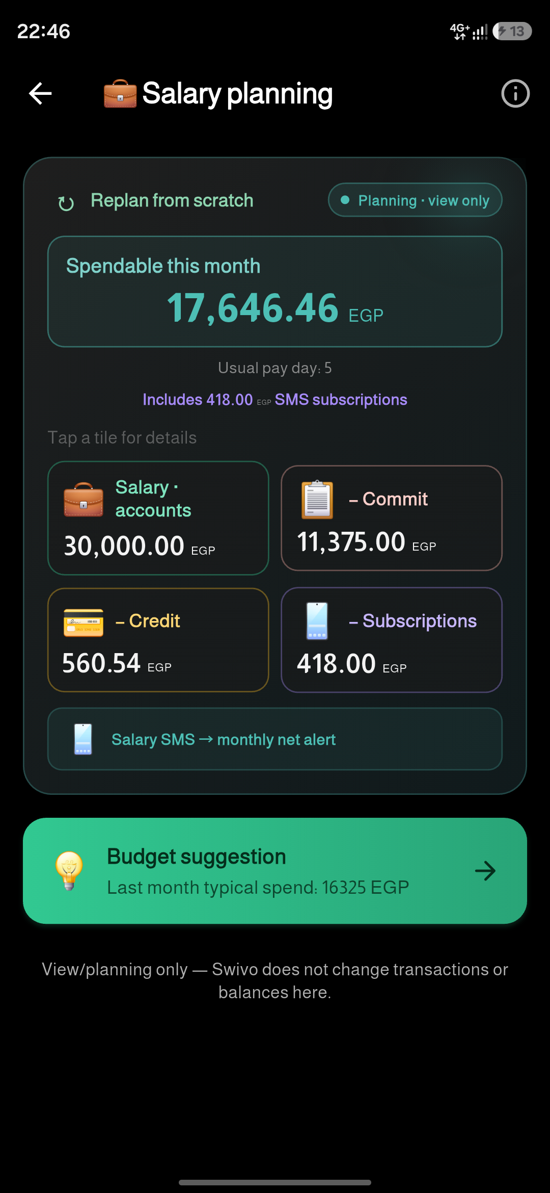 Salary Planning (English)